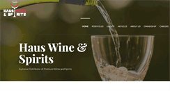 Desktop Screenshot of hauswinespirits.com